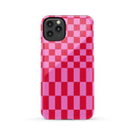Vibe Check | Pink Checkerboard Case Phone Case Casetry Essential iPhone 11 Pro Max