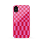 Vibe Check | Pink Checkerboard Case Phone Case Casetry Essential iPhone XS Max 