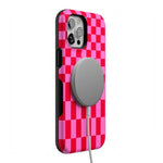 Vibe Check | Pink Checkerboard Case Phone Case Casetry 