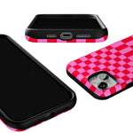 Vibe Check | Pink Checkerboard Case Phone Case Casetry 