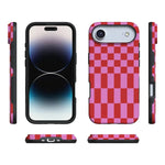 Vibe Check | Pink Checkerboard Case Phone Case Casetry 
