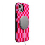 Vibe Check | Pink Checkerboard Case Phone Case Casetry 