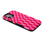 Vibe Check | Pink Checkerboard Case Phone Case Casetry 