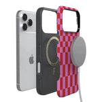 Vibe Check | Pink Checkerboard Case Phone Case Casetry 