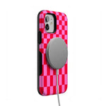 Vibe Check | Pink Checkerboard Case Phone Case Casetry 