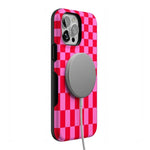 Vibe Check | Pink Checkerboard Case Phone Case Casetry 