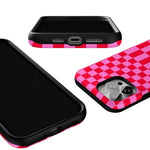 Vibe Check | Pink Checkerboard Case Phone Case Casetry 
