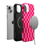 Vibe Check | Pink Checkerboard Case Phone Case Casetry 