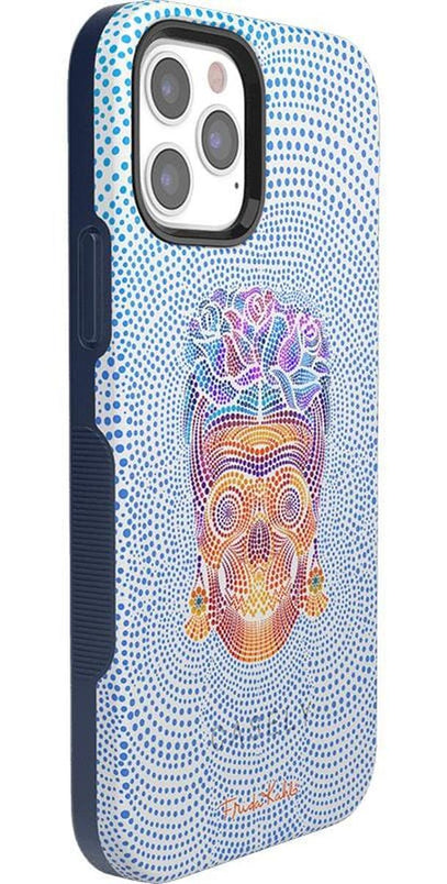 Vida y Muerte | Frida Kahlo Dotted Skull Case iPhone Case get.casely 