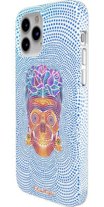 Vida y Muerte | Frida Kahlo Dotted Skull Case iPhone Case get.casely 