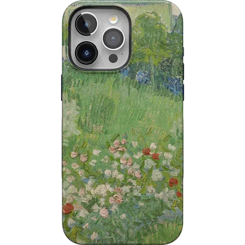 Vincent’s Admired Garden | Van Gogh Museum Case iPhone Case get.casely Bold + MagSafe® iPhone 15 Pro Max