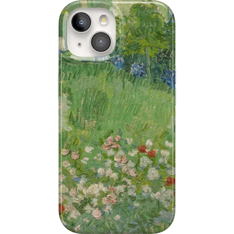 Vincent’s Admired Garden | Van Gogh Museum Case iPhone Case get.casely Classic + MagSafe® iPhone 15 