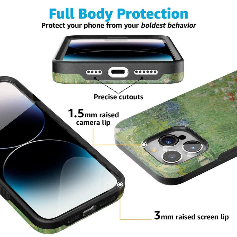 Vincent’s Admired Garden | Van Gogh Museum Case iPhone Case get.casely 