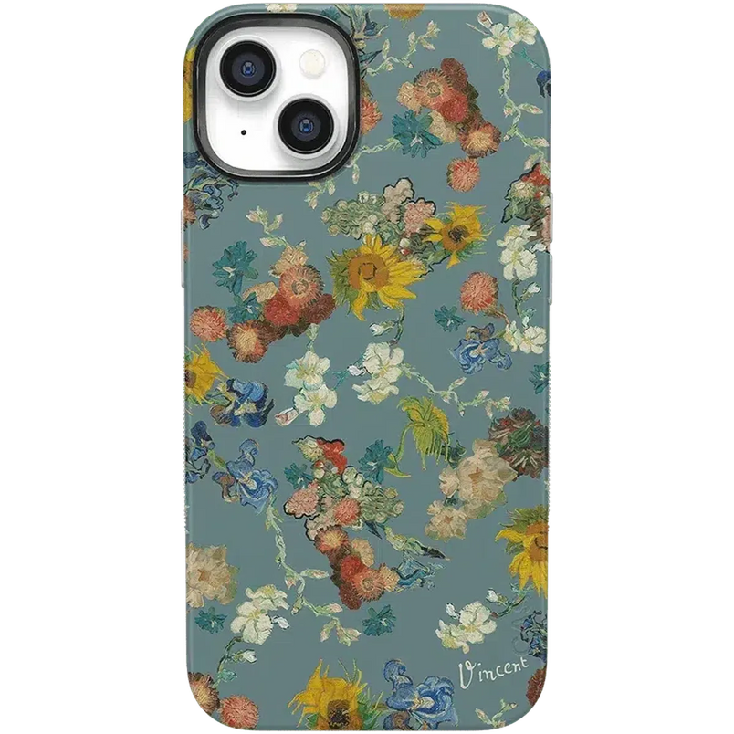 Van Gogh's Flowers | 50th Anniversary Case iPhone Case Van Gogh Museum Bold + MagSafe® iPhone 14 Plus