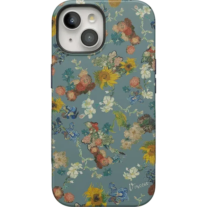 Van Gogh's Flowers | 50th Anniversary Case iPhone Case Van Gogh Museum Bold + MagSafe® iPhone 15