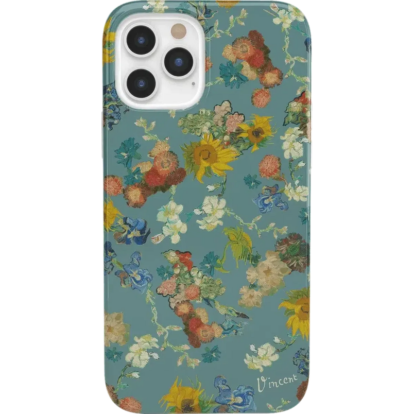 Van Gogh's Flowers | 50th Anniversary Case iPhone Case Van Gogh Museum Classic iPhone 12 Pro Max