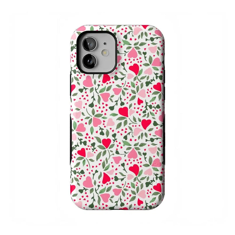 Vines of Love | Floral Heart Case Phone Case Casetry 