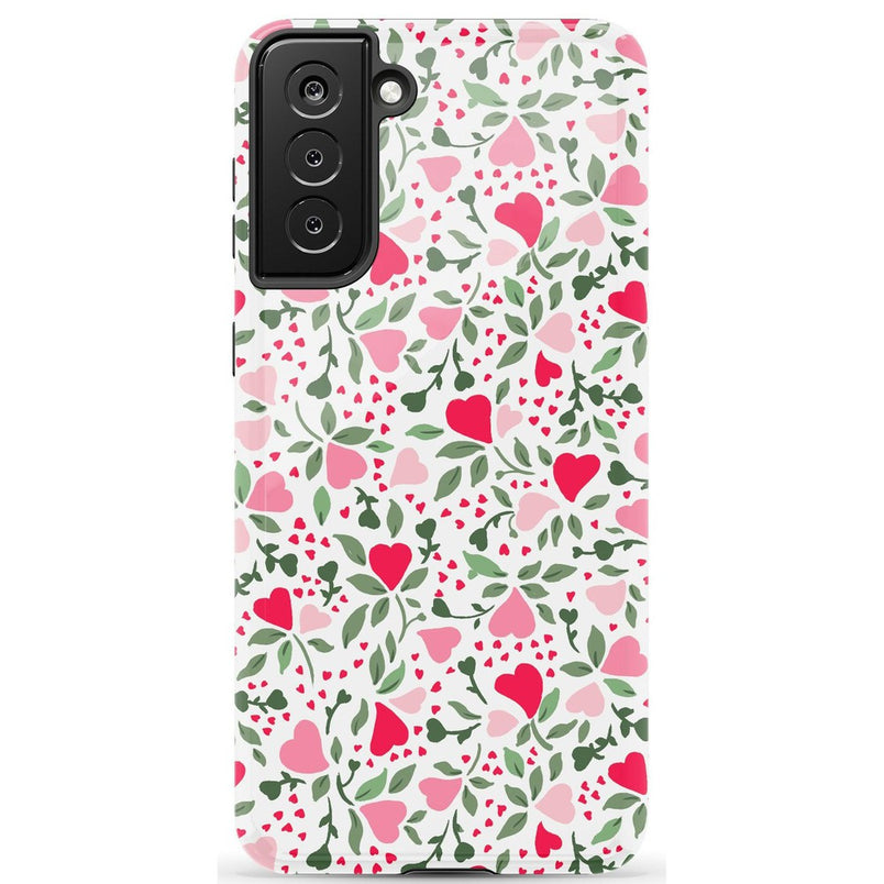 Vines of Love | Floral Heart Case Phone Case Casetry Essential Galaxy S21 Plus
