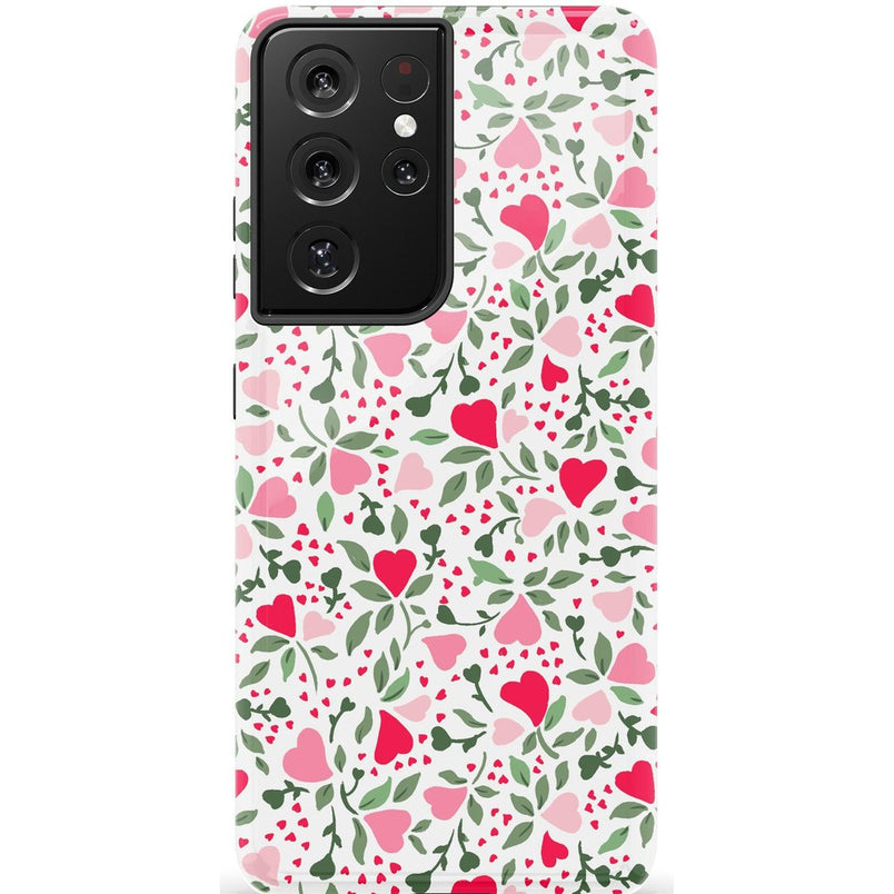 Vines of Love | Floral Heart Case Phone Case Casetry Essential Galaxy S21 Ultra