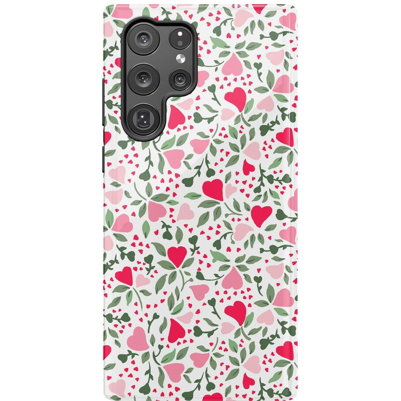 Vines of Love | Floral Heart Case Phone Case Casetry Essential Galaxy S22 Ultra