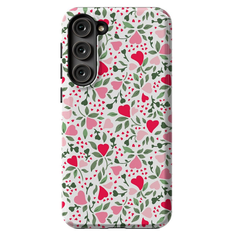 Vines of Love | Floral Heart Case Phone Case Casetry Essential Galaxy S23 Plus