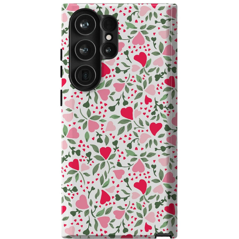 Vines of Love | Floral Heart Case Phone Case Casetry Essential Galaxy S23 Ultra