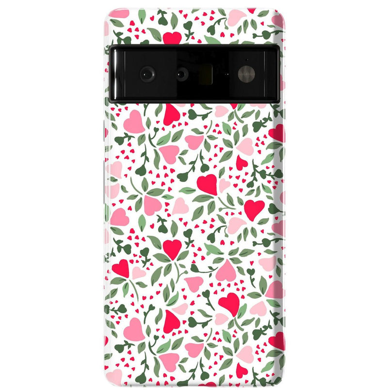 Vines of Love | Floral Heart Case Phone Case Casetry Essential Google Pixel 6