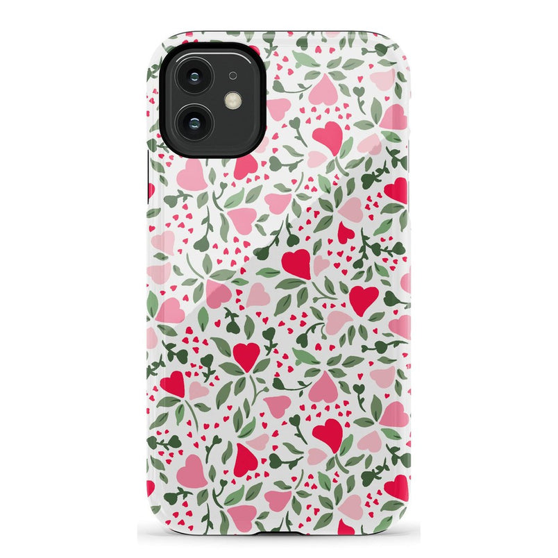 Vines of Love | Floral Heart Case Phone Case Casetry Essential iPhone 11