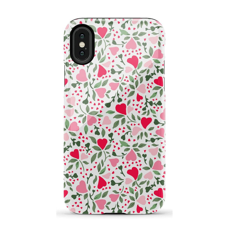 Vines of Love | Floral Heart Case Phone Case Casetry Essential iPhone X / XS 