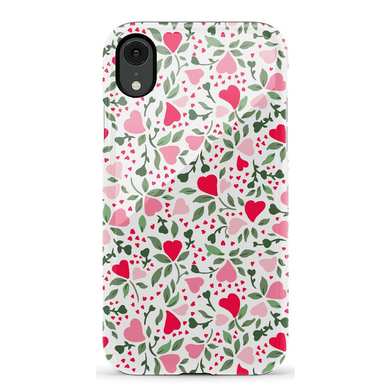 Vines of Love | Floral Heart Case Phone Case Casetry Essential iPhone XR 