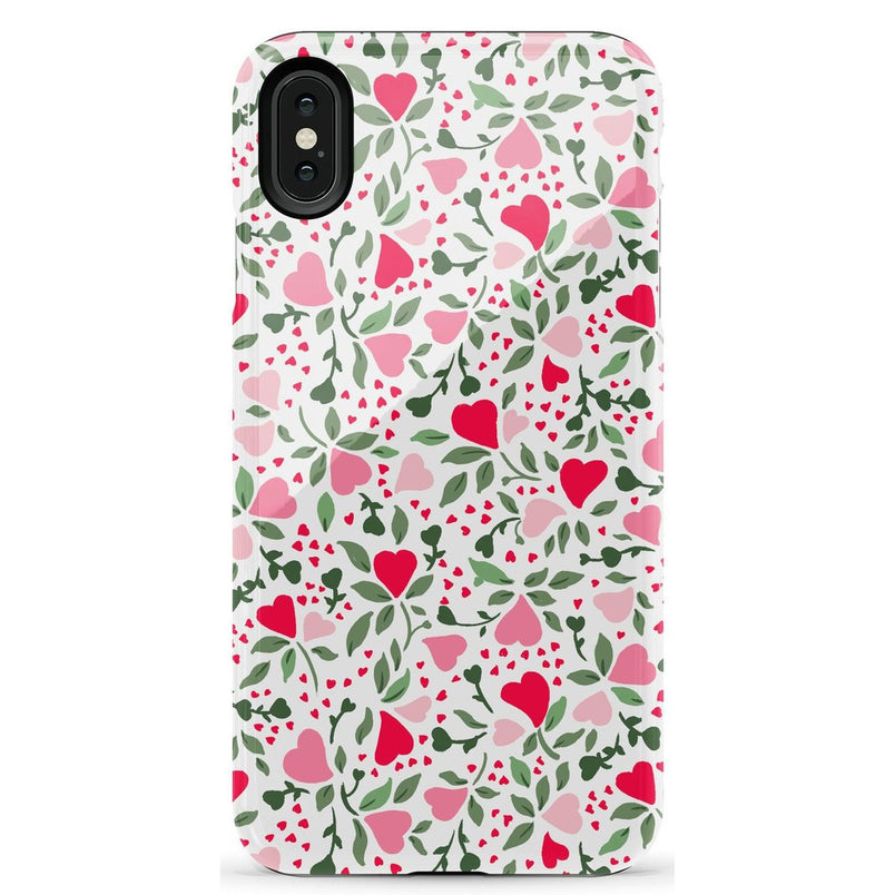Vines of Love | Floral Heart Case Phone Case Casetry Essential iPhone XS Max 