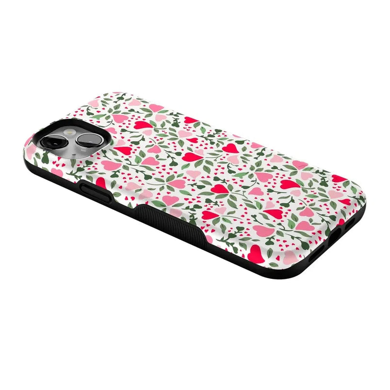 Vines of Love | Floral Heart Case Phone Case Casetry 