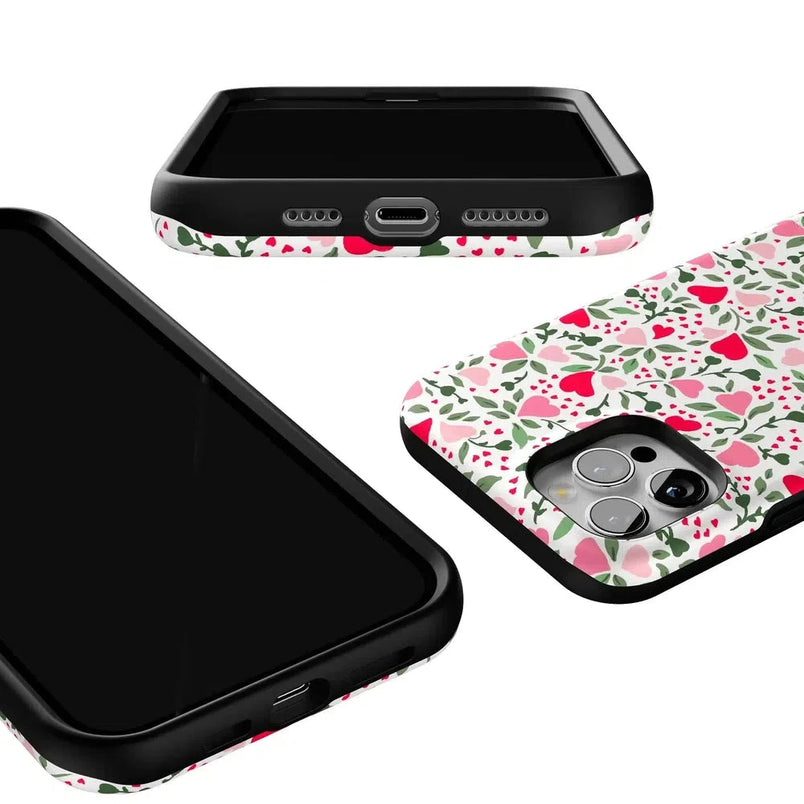Vines of Love | Floral Heart Case Phone Case Casetry 