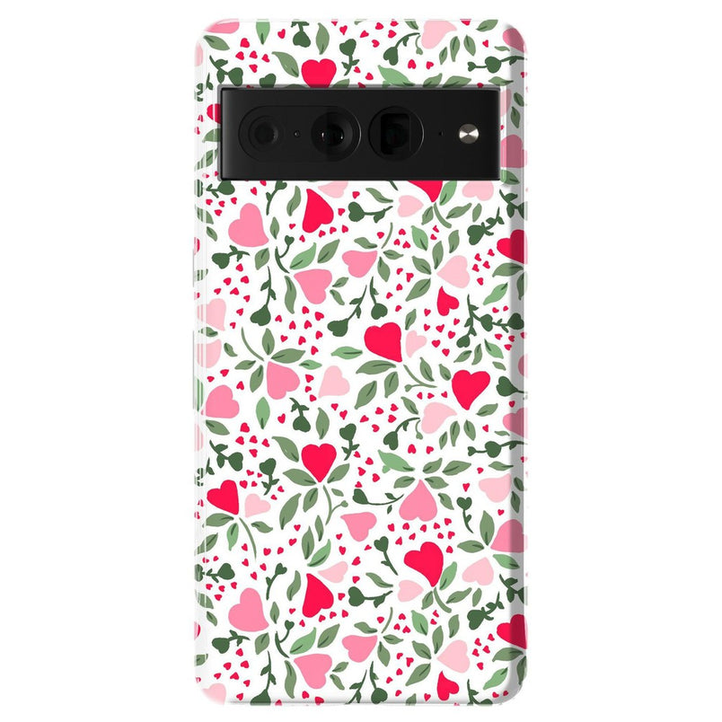 Vines of Love | Floral Heart Case Phone Case Casetry Essential Google Pixel 7 Pro