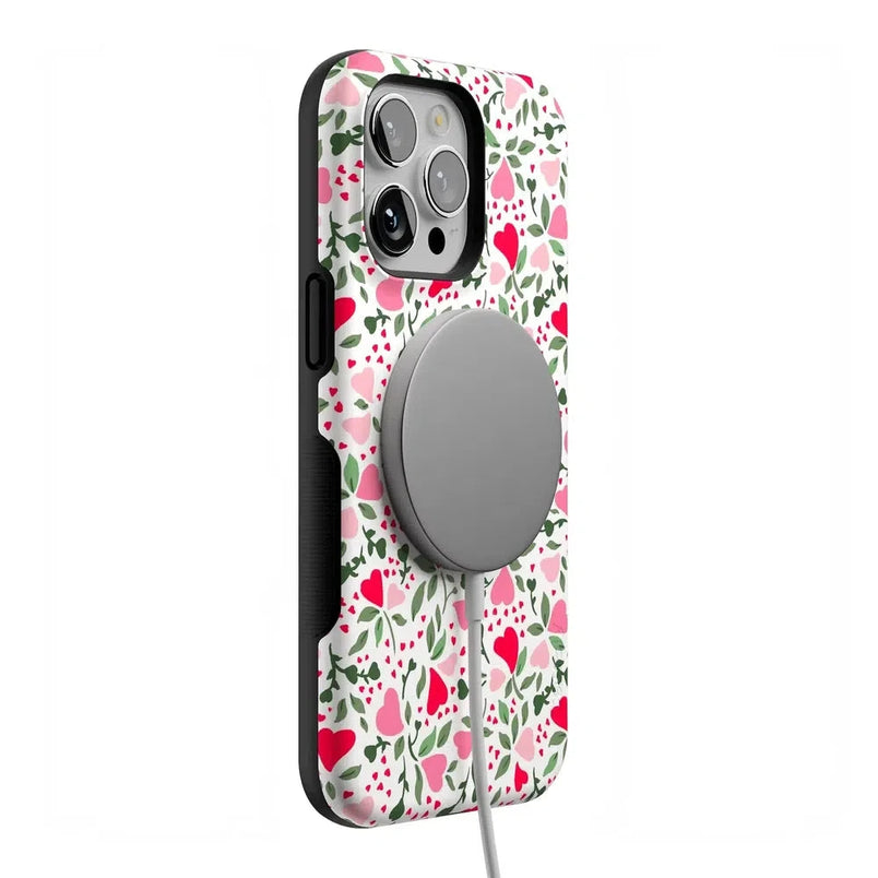 Vines of Love | Floral Heart Case Phone Case Casetry 