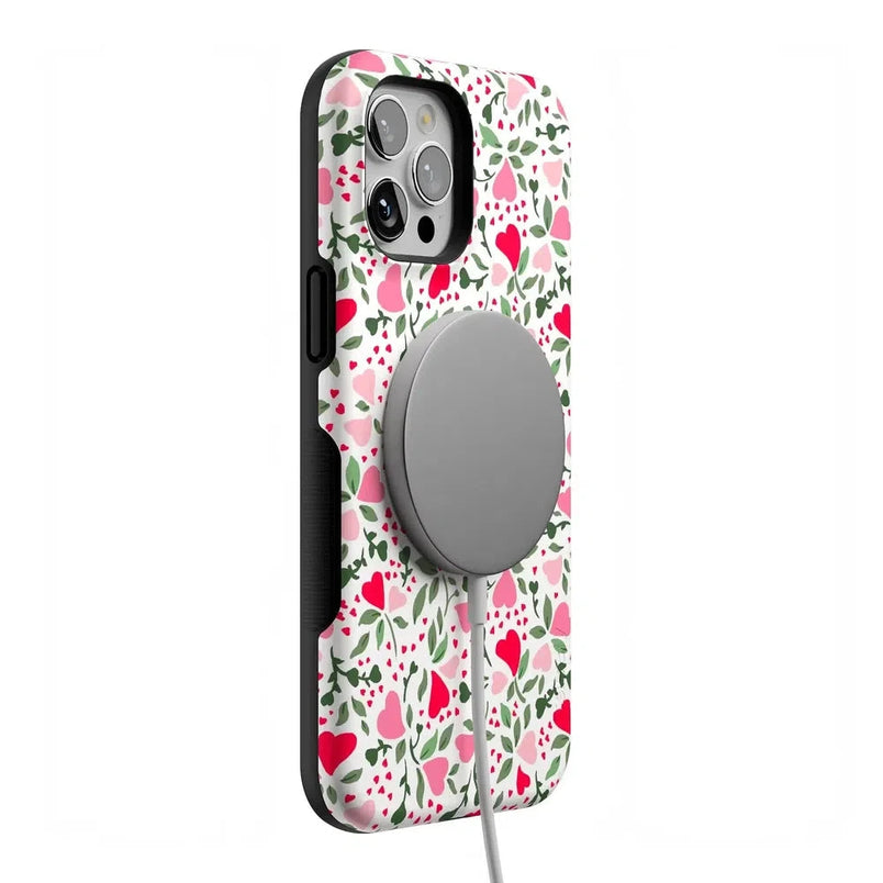 Vines of Love | Floral Heart Case Phone Case Casetry 