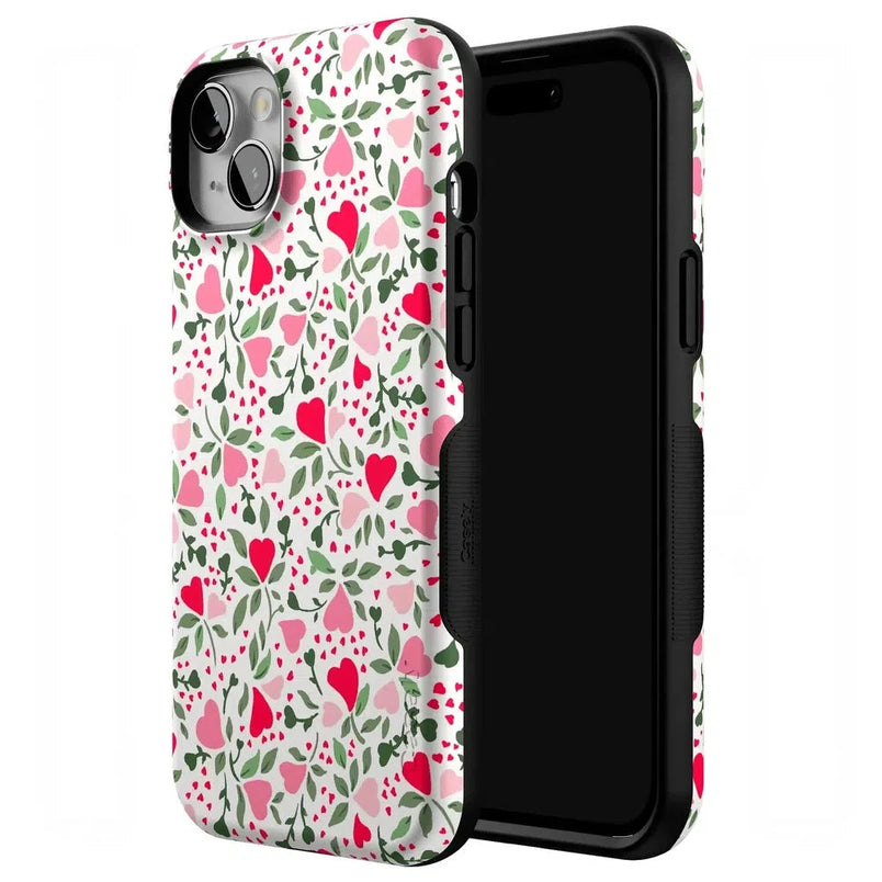 Vines of Love | Floral Heart Case Phone Case Casetry 