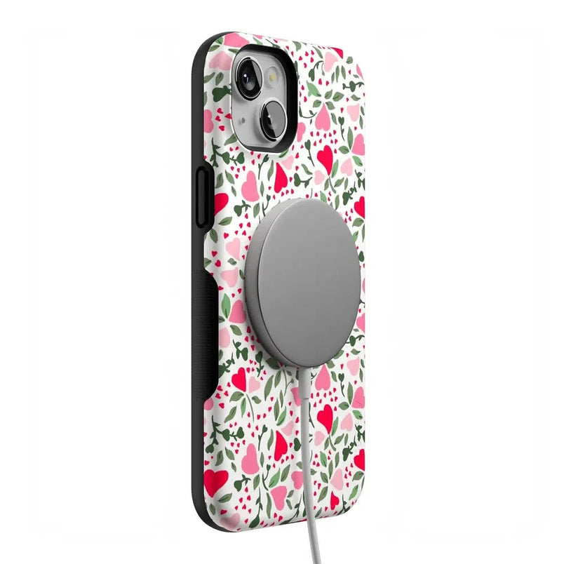 Vines of Love | Floral Heart Case Phone Case Casetry 