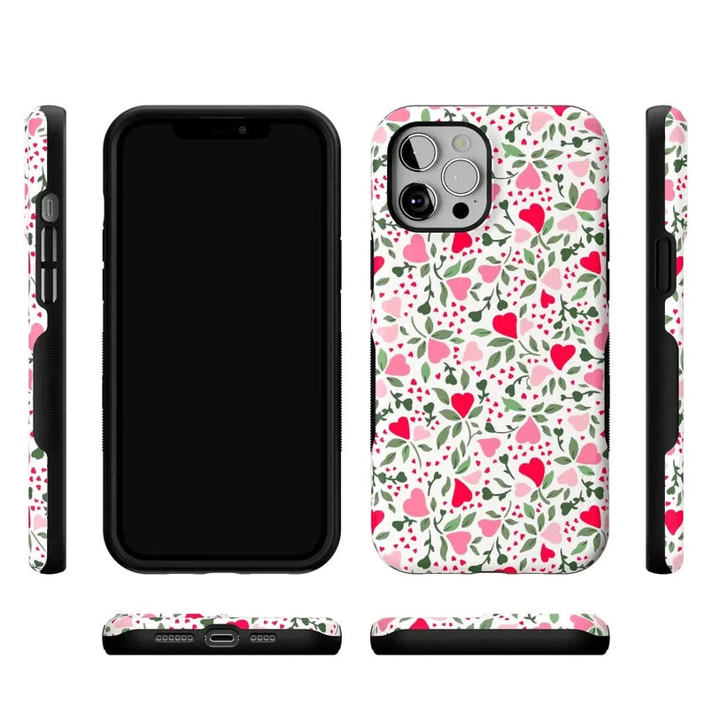 Vines of Love | Floral Heart Case Phone Case Casetry 