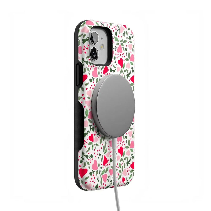 Vines of Love | Floral Heart Case Phone Case Casetry 