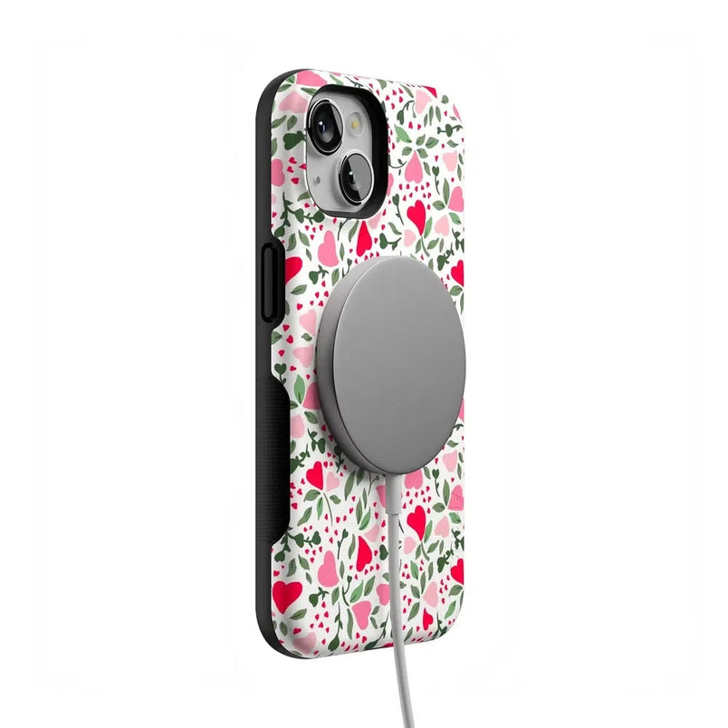 Vines of Love | Floral Heart Case Phone Case Casetry 