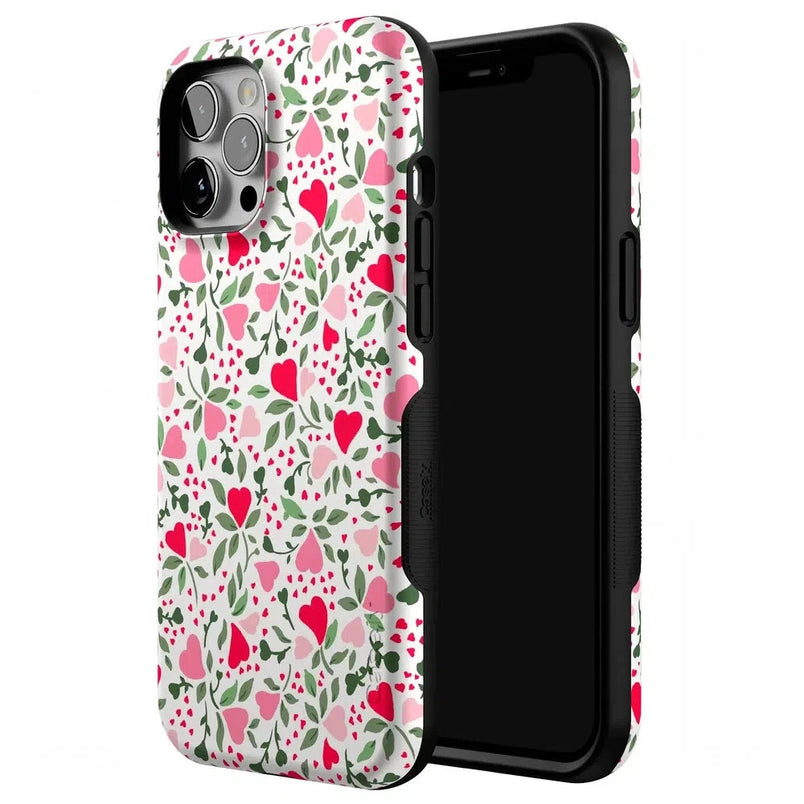 Vines of Love | Floral Heart Case Phone Case Casetry 
