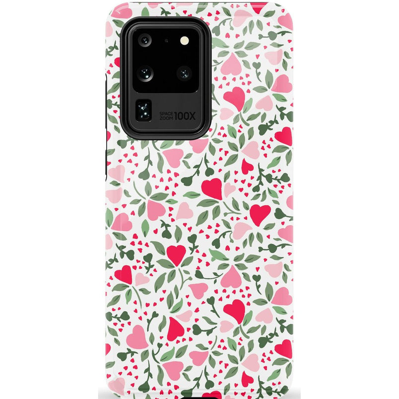 Vines of Love | Floral Heart Case Phone Case Casetry Essential Galaxy S20 Ultra