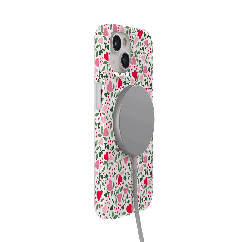 Vines of Love | Floral Heart Case Phone Case Casetry 