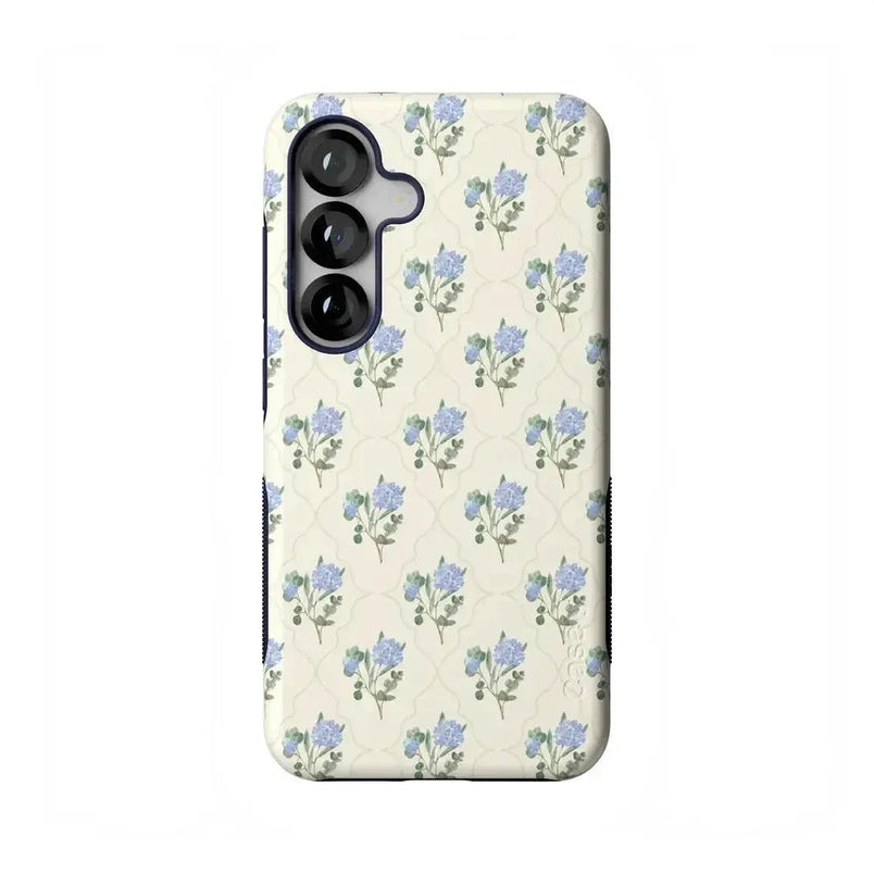 Vintage Garden | Blue Hydrangea Case iPhone Case get.casely Bold Flex + MagSafe® Galaxy S25 