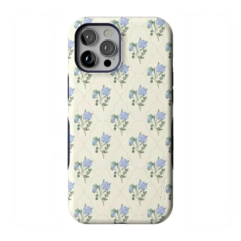 Vintage Garden | Blue Hydrangea Case iPhone Case get.casely Bold Flex + MagSafe® iPhone 12 Pro Max 