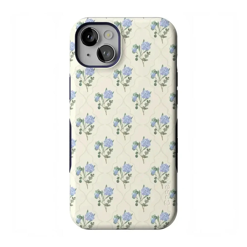 Vintage Garden | Blue Hydrangea Case iPhone Case get.casely Bold Flex + MagSafe® iPhone 14 Plus 