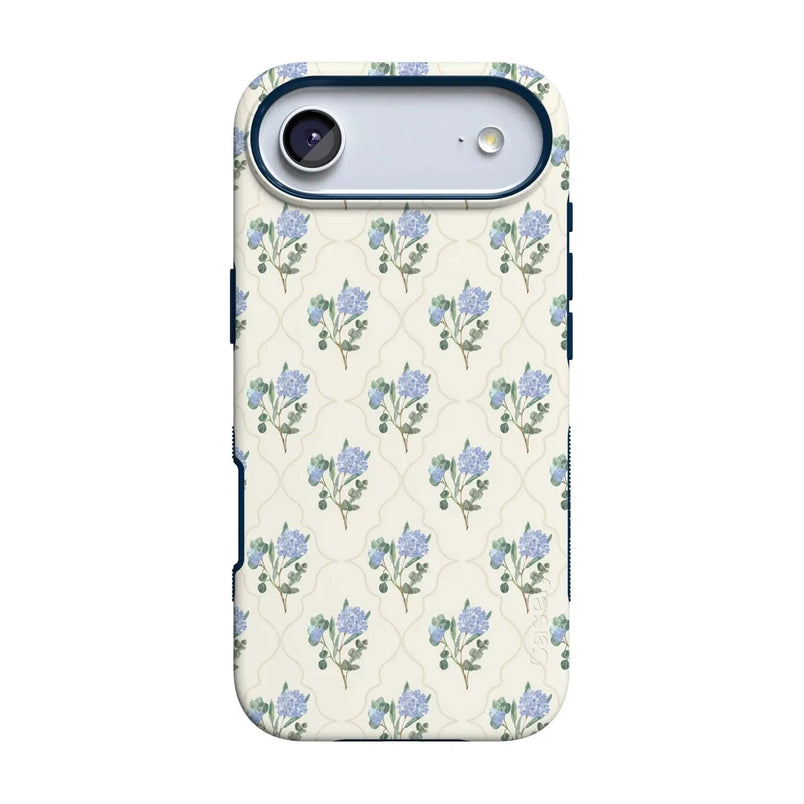 Vintage Garden | Blue Hydrangea Case iPhone Case get.casely Bold Flex + MagSafe® iPhone 17 Air 