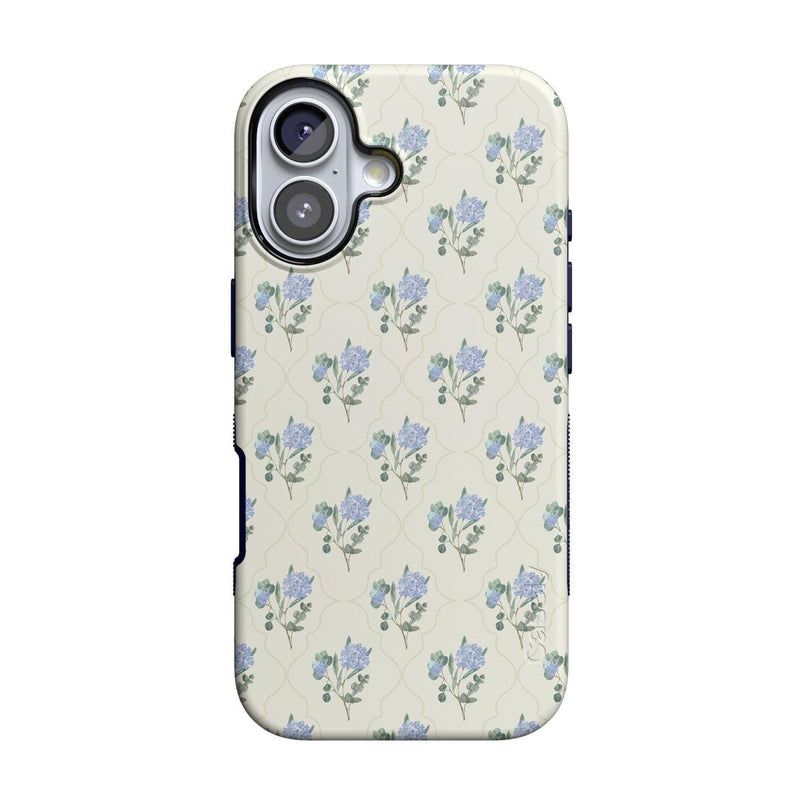 Vintage Garden | Blue Hydrangea Case iPhone Case get.casely Bold + MagSafe® iPhone 17 