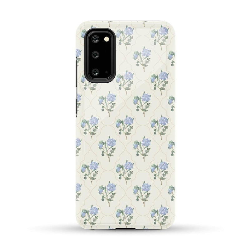 Vintage Garden | Blue Hydrangea Case iPhone Case get.casely Essential Galaxy S20 